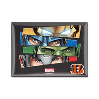 Cincinnati Bengals / Marvel (C) 2021 Marvel Metal Magnet 2.5" x 3.5"