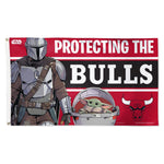 Chicago Bulls / Star Wars Mandalorian Flag - Deluxe 3' X 5'