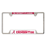 Alabama Crimson Tide Metal License Plate Frame