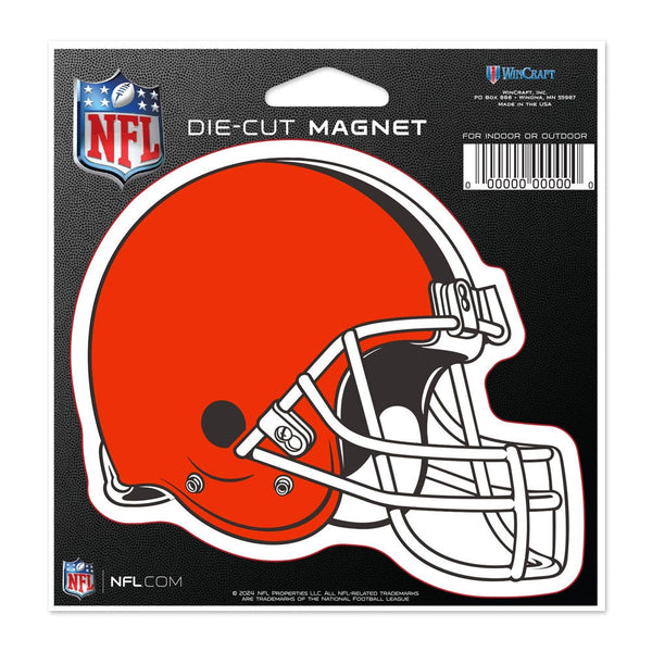 Cleveland Browns Die Cut Magnet 4.5" x 6"