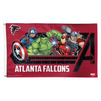 Atlanta Falcons / Marvel (C) 2021 Marvel Flag - Deluxe 3' X 5'