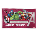 Arizona Cardinals / Marvel (C) 2021 Marvel Flag - Deluxe 3' X 5'