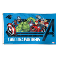 Carolina Panthers / Marvel (C) 2021 Marvel Flag - Deluxe 3' X 5'