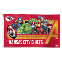 Kansas City Chiefs / Marvel (C) 2021 Marvel Flag - Deluxe 3' X 5'