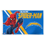 Los Angeles Chargers / Marvel (C) 2021 Marvel Flag - Deluxe 3' X 5'