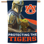 Wholesale-Auburn Tigers / Star Wars MANDALORIAN Vertical Flag 28" x 40"