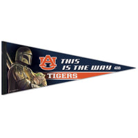 Wholesale-Auburn Tigers / Star Wars MANDALORIAN Premium Pennant 12" x 30"