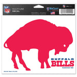 Buffalo Bills / Classic Logo Multi-Use Decal -Clear Bckrgd 5" x 6"