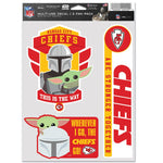 Kansas City Chiefs / Star Wars Mandalorian Multi Use 3 Fan Pack