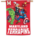 Wholesale-Maryland Terrapins / Marvel (c) 2021 MARVEL Vertical Flag 28" x 40"