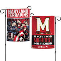 Wholesale-Maryland Terrapins / Marvel (c) 2021 MARVEL Garden Flags 2 sided 12.5" x 18"