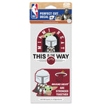 Miami Heat / Star Wars mandalorian Perfect Cut Decal Set of two 4"x4"