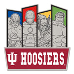 Indiana Hoosiers / Marvel (C) 2021 Marvel Collector Pin Jewelry Card