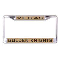Vegas Golden Knights Lic Plt Frame S/L Printed