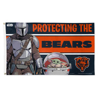 Chicago Bears / Star Wars Mandalorian Flag - Deluxe 3' X 5'