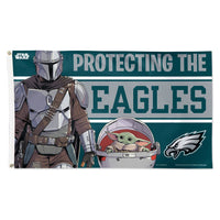 Philadelphia Eagles / Star Wars Mandalorian Flag - Deluxe 3' X 5'