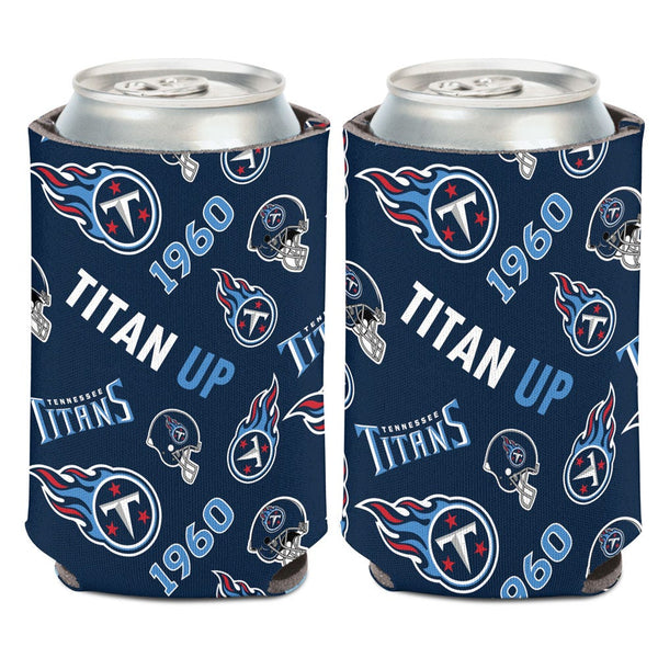 Tennessee Titans Scatterprint Can Cooler 12 oz.