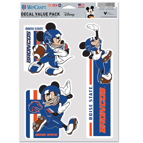 Boise State Broncos / Disney Multi Use 3 Fan Pack