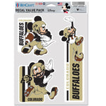 Wholesale-Colorado Buffaloes / Disney MICKEY MOUSE FOOTBALL Multi Use 3 Fan Pack