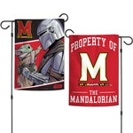 Wholesale-Maryland Terrapins / Star Wars MANDALORIAN Garden Flags 2 sided 12.5" x 18"