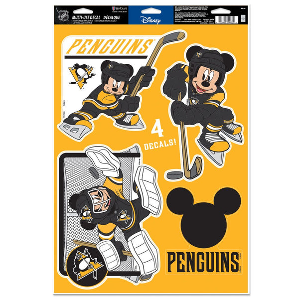 Pittsburgh Penguins / Disney Multi-Use Decal 11" x 17"