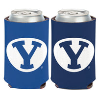 Wholesale-Brigham Young Cougars TWO COLOR Can Cooler 12 oz.