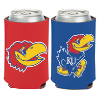 Kansas Jayhawks PRIMARY LOGO Can Cooler 12 oz.