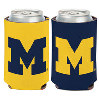 Michigan Wolverines PRIMARY LOGO Can Cooler 12 oz.