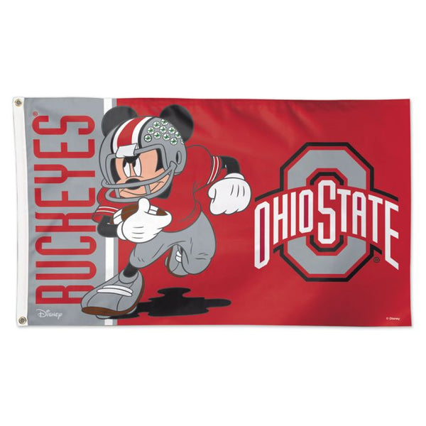 Wholesale-Ohio State Buckeyes / Disney Flag - Deluxe 3' X 5'