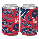 Wholesale-Ole Miss Rebels SCATTERPRINT Can Cooler 12 oz.