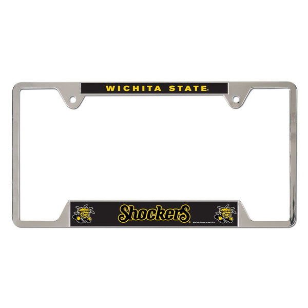 Wichita State Shockers Metal License Plate Frame