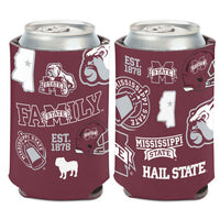 Wholesale-Mississippi State Bulldogs Can Cooler 12 oz.