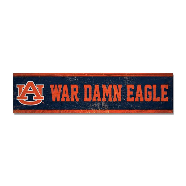 Wholesale-Auburn Tigers Wooden Magnet 1.5" X 6"