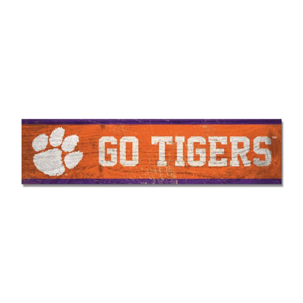 Wholesale-Clemson Tigers Wooden Magnet 1.5" X 6"