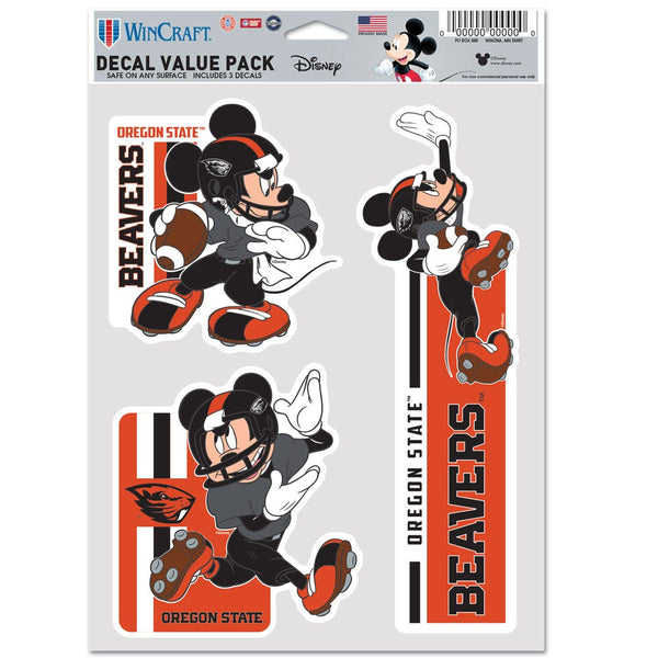 Oregon State Beavers / Disney Multi Use 3 Fan Pack