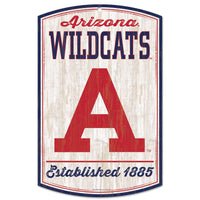 Arizona Wildcats / Vintage Collegiate VINTAGE Wood Sign 11" x 17" 1/4" thick