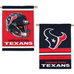 Houston Texans Vertical Flag 2 Sided 28" x 40"