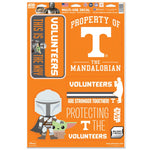 Tennessee Volunteers / Star Wars MANDALORIAN Multi-Use Decal 11" x 17"