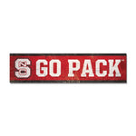 Wholesale-NC State Wolfpack Wooden Magnet 1.5" X 6"