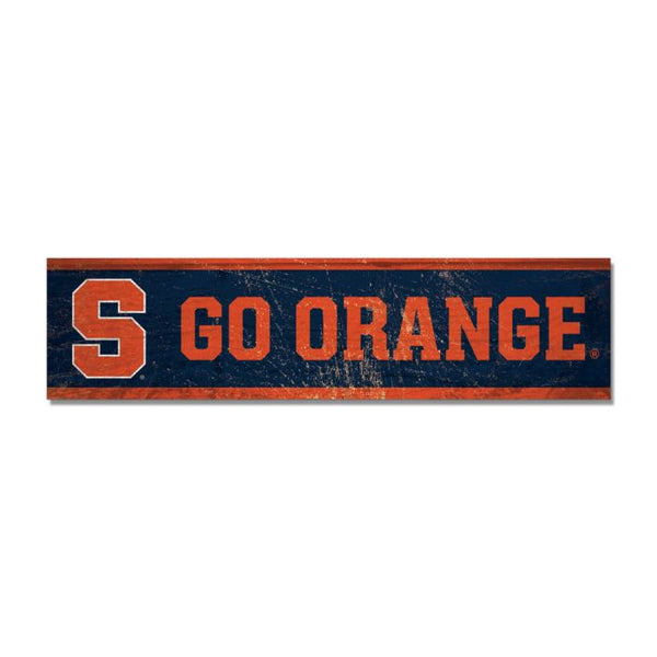 Wholesale-Syracuse Orange Wooden Magnet 1.5" X 6"