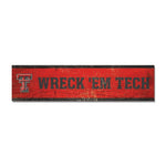 Wholesale-Texas Tech Red Raiders Wooden Magnet 1.5" X 6"