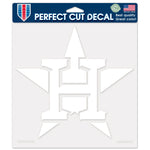 Houston Astros Perfect Cut Decals 8" x 8"