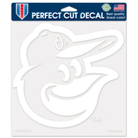 Baltimore Orioles Perfect Cut Decals 8" x 8"