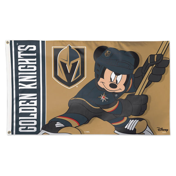 Vegas Golden Knights / Disney Flag - Deluxe 3' X 5'