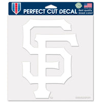 San Francisco Giants Perfect Cut Decals 8" x 8"