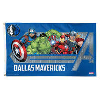Dallas Mavericks / Marvel (c) 2021 MARVEL Flag - Deluxe 3' X 5'