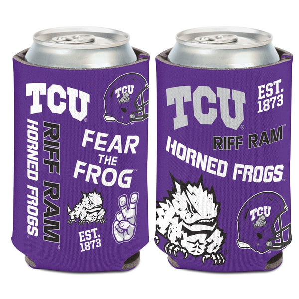 TCU Horned Frogs Can Cooler 12 oz.
