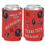 Wholesale-Texas Tech Red Raiders SCATTERPRINT Can Cooler 12 oz.