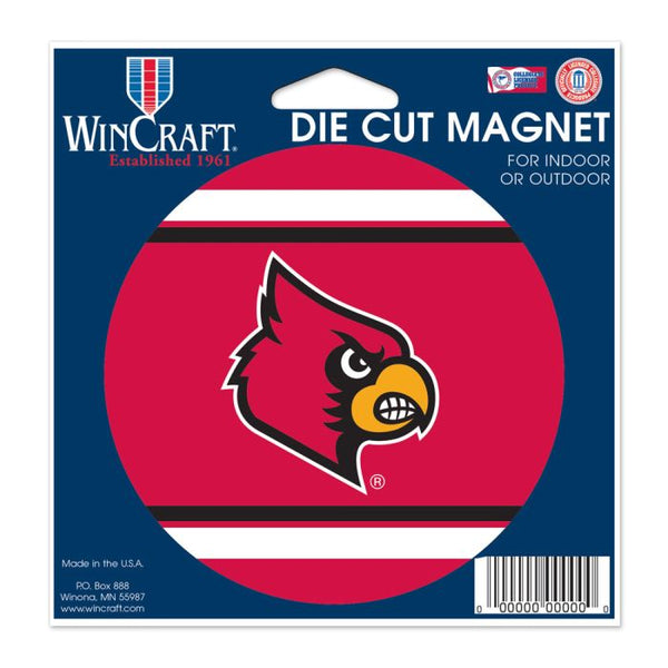 Wholesale-Louisville Cardinals Die Cut Magnet 4.5" x 6"