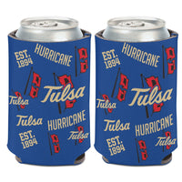 Tulsa Golden Hurricanes SCATTERPRINT Can Cooler 12 oz.